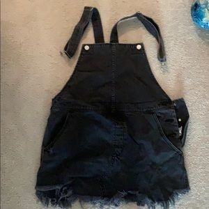 Free people overall skirt